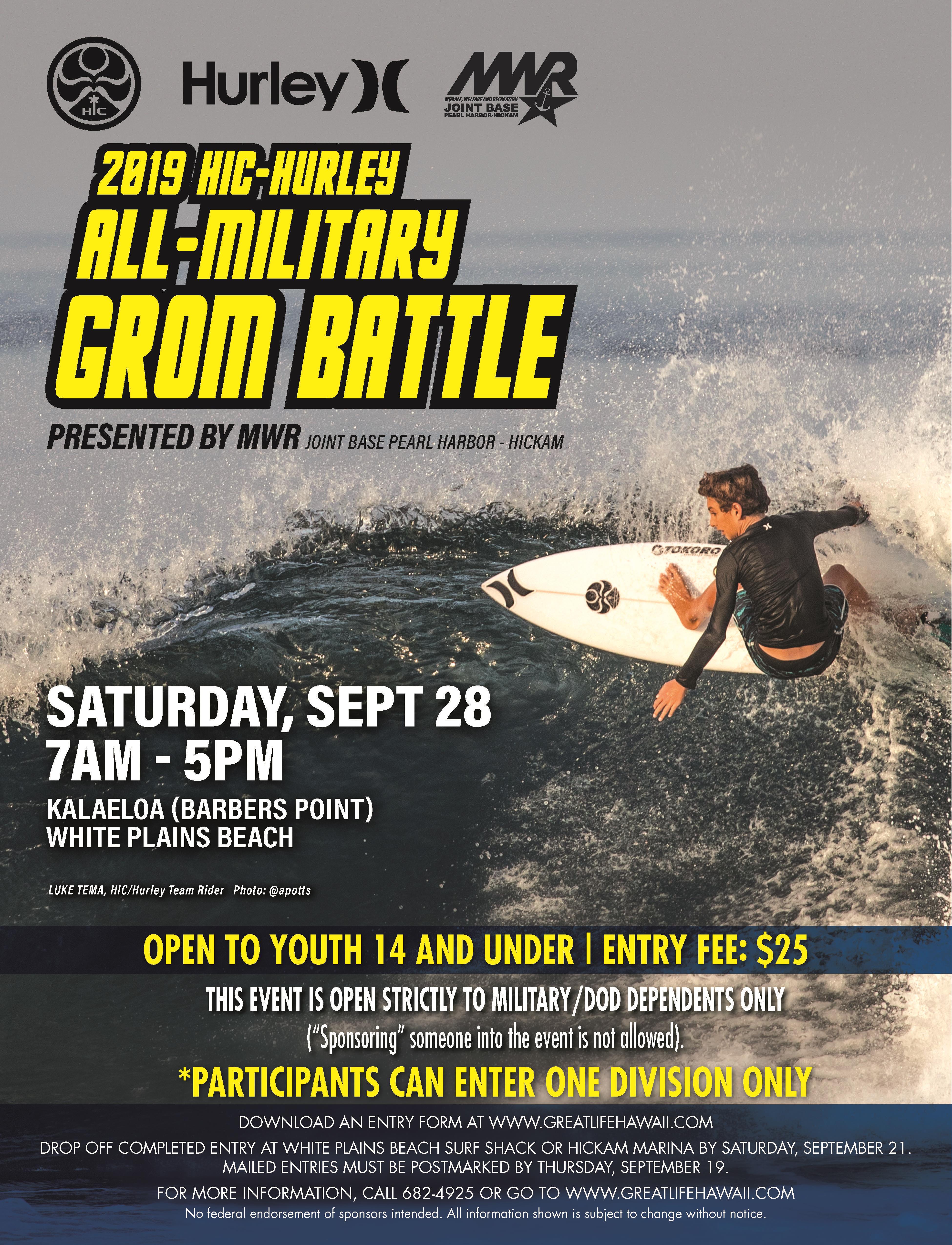 Hic Hurley All Military Grom Battle